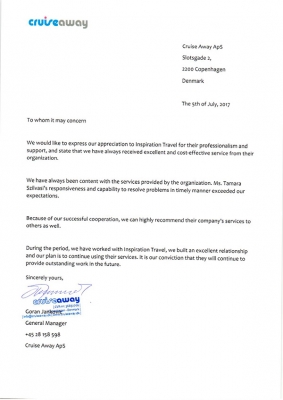 reference letter ca